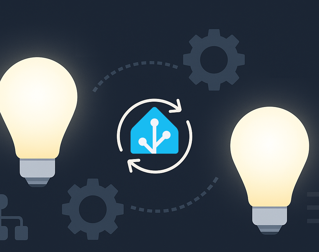 Syncing Two Matter Lights in Home Assistant