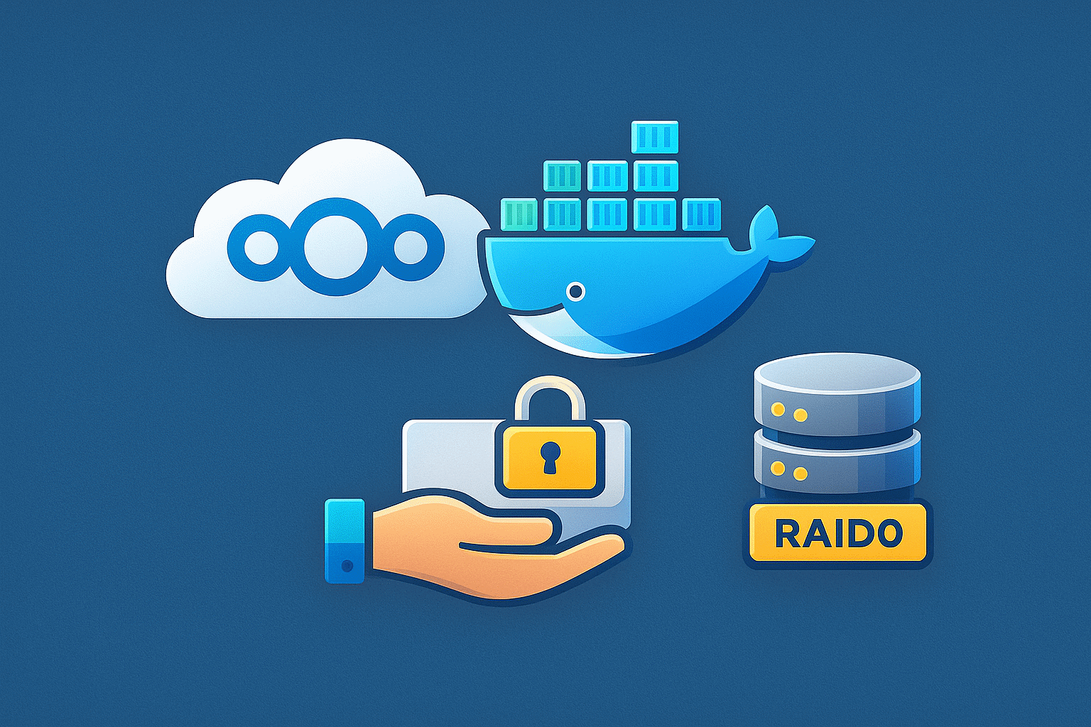 How to Run Nextcloud in Docker on OpenMediaVault with User Data on a RAID Array