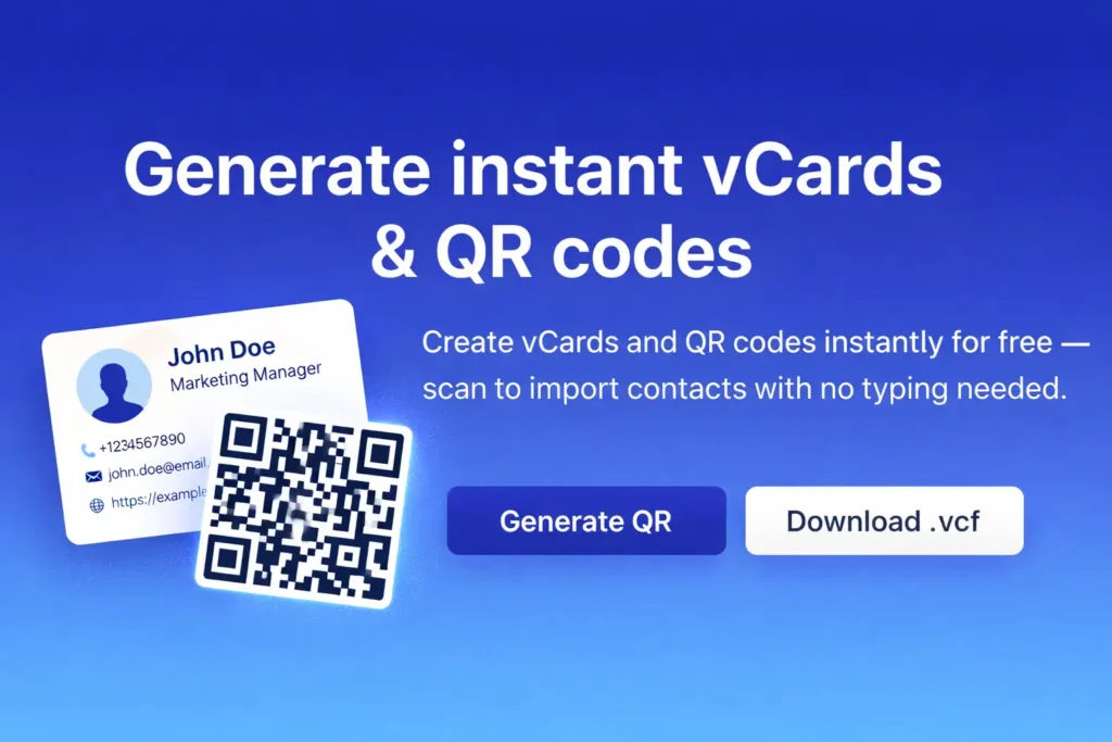 vCard Generator