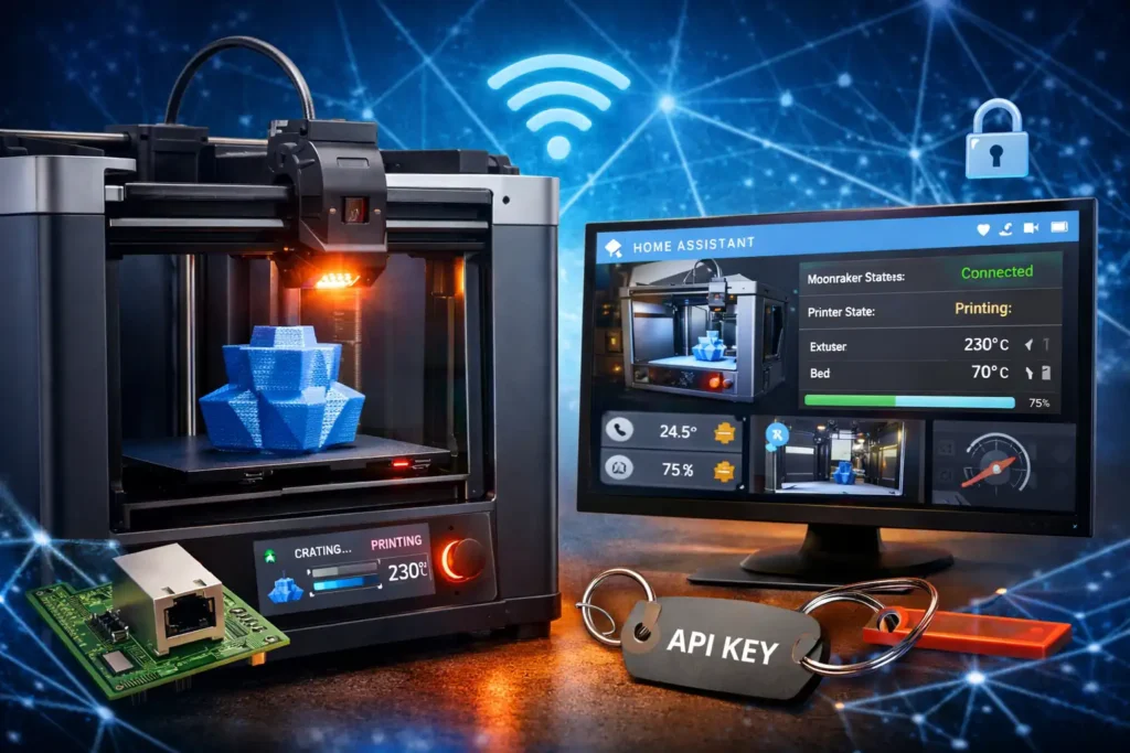 K1 Max Moonraker Home Assistant