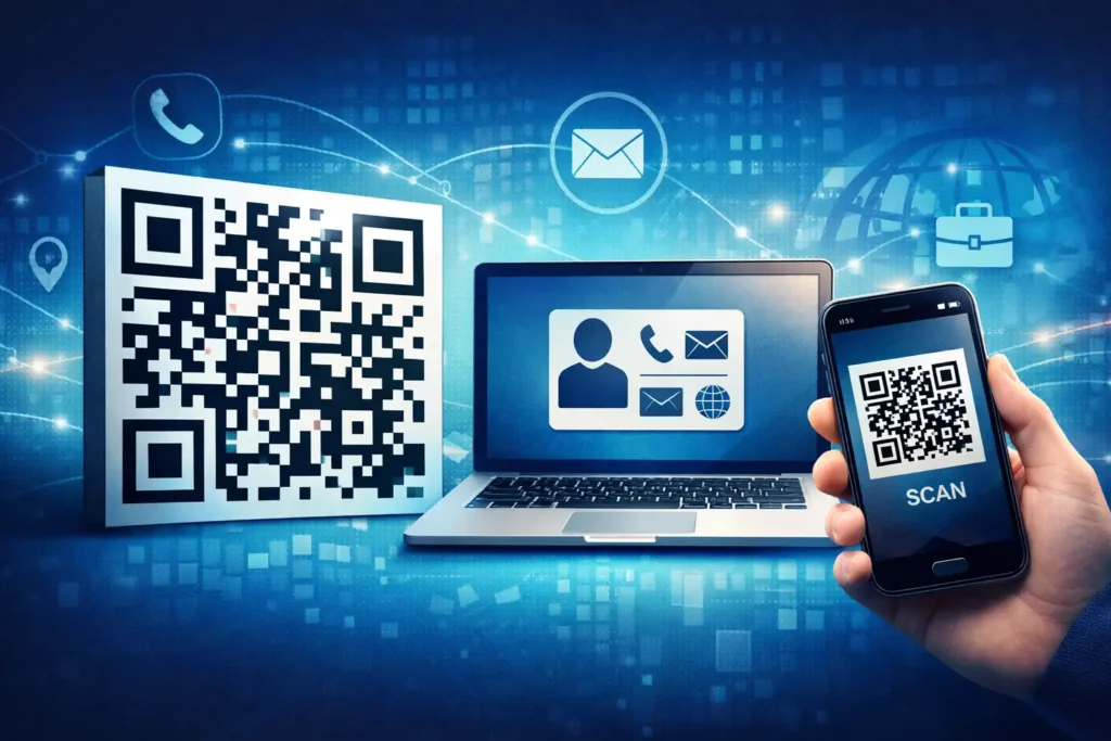 vCard QR Code Generator